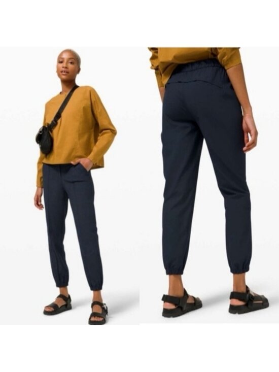lululemon athletica Pants - Lululemon Warpstreme High-Rise 7/8 Jogger True Navy